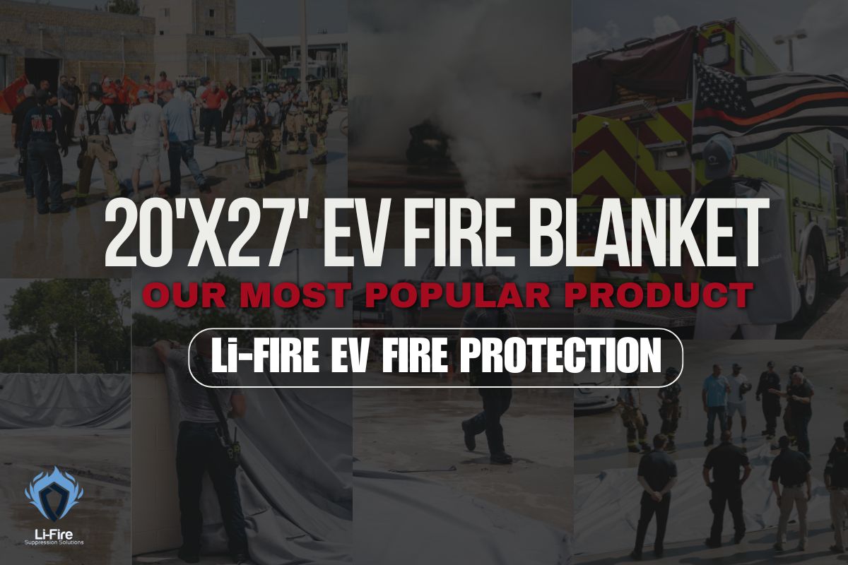 Learn about our most POPULAR EV Fire Blanket – Li-Fire